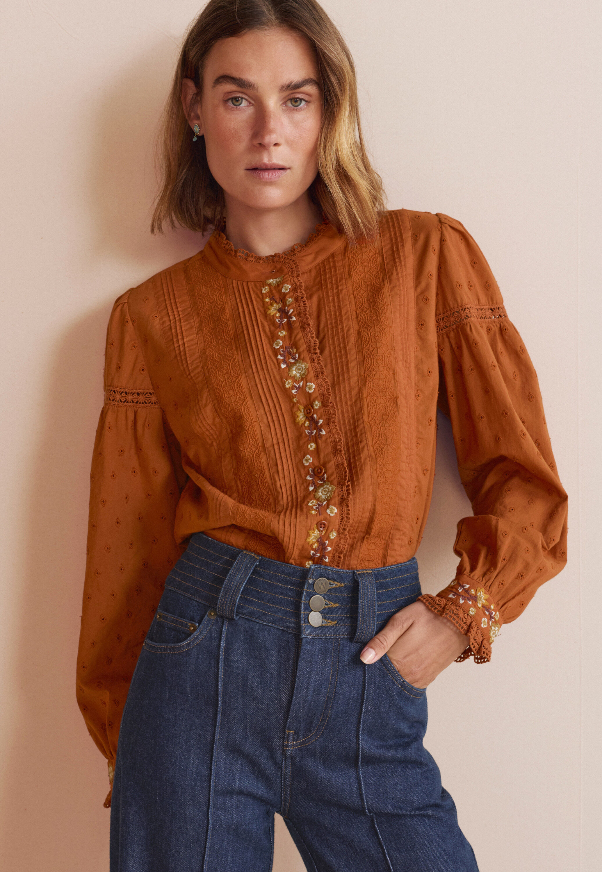 Cardigan mit Waffelmuster