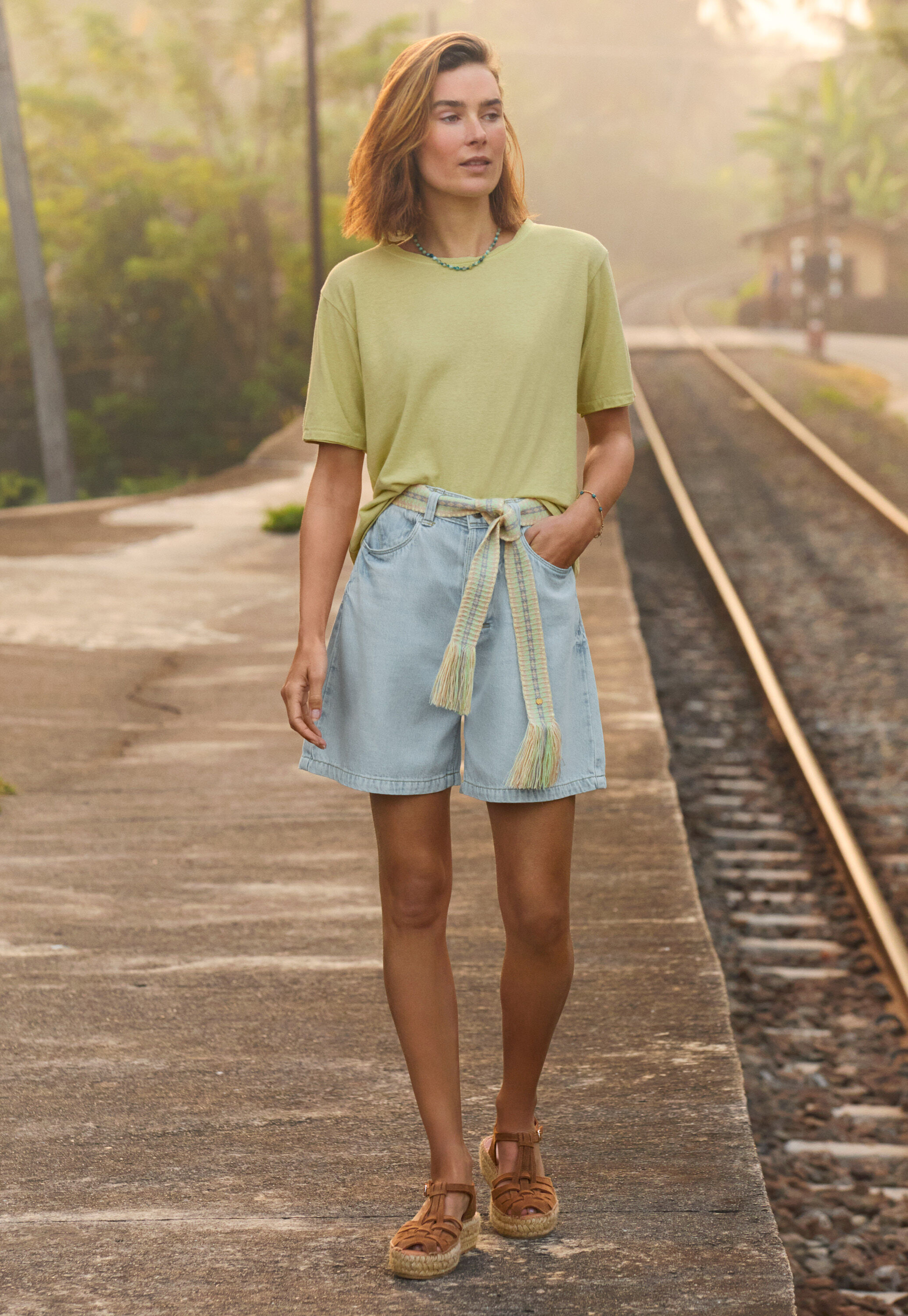 Denim-Shorts