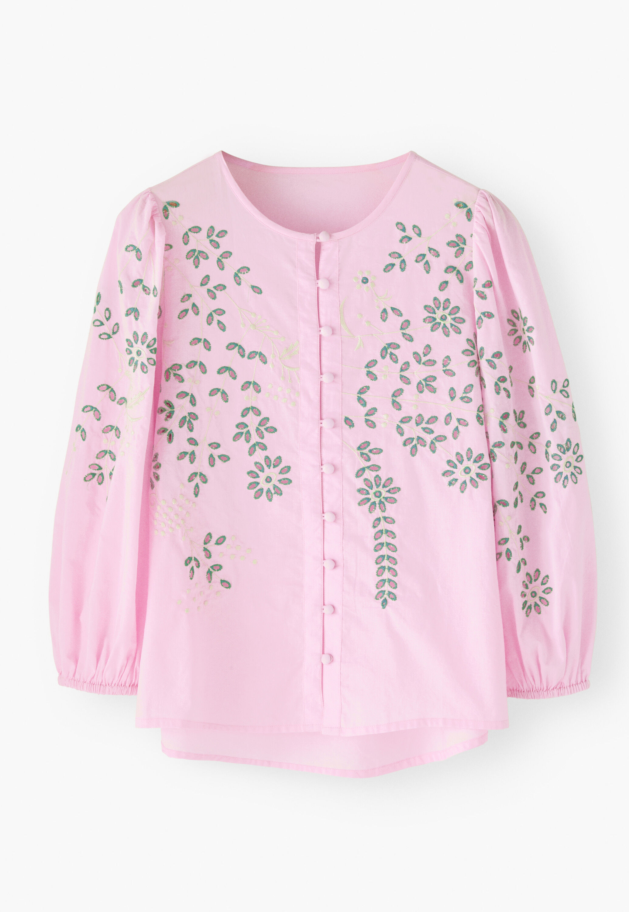 Cutwork-Bluse
