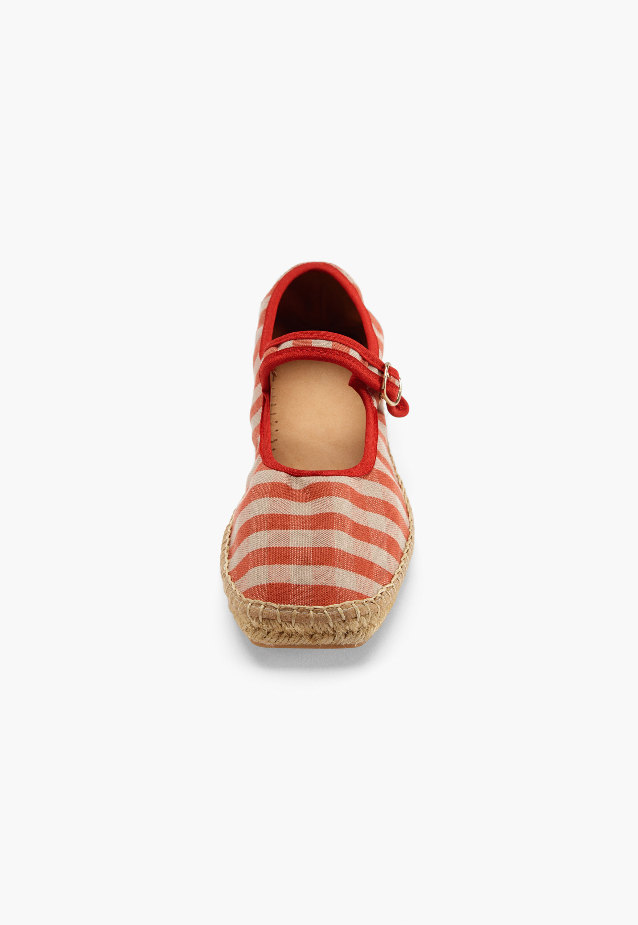 Karierte Espadrilles