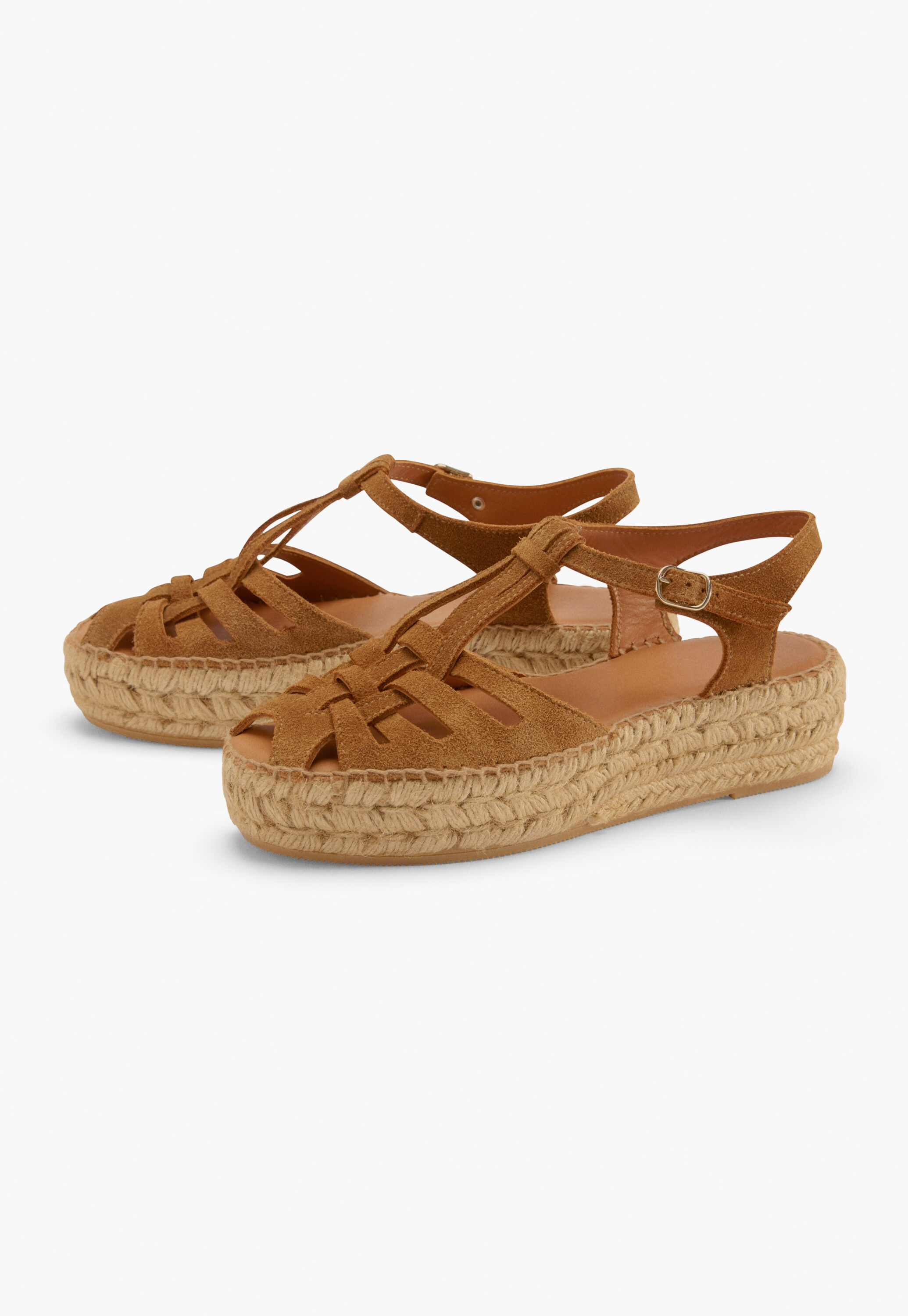 Flatform-Espadrilles