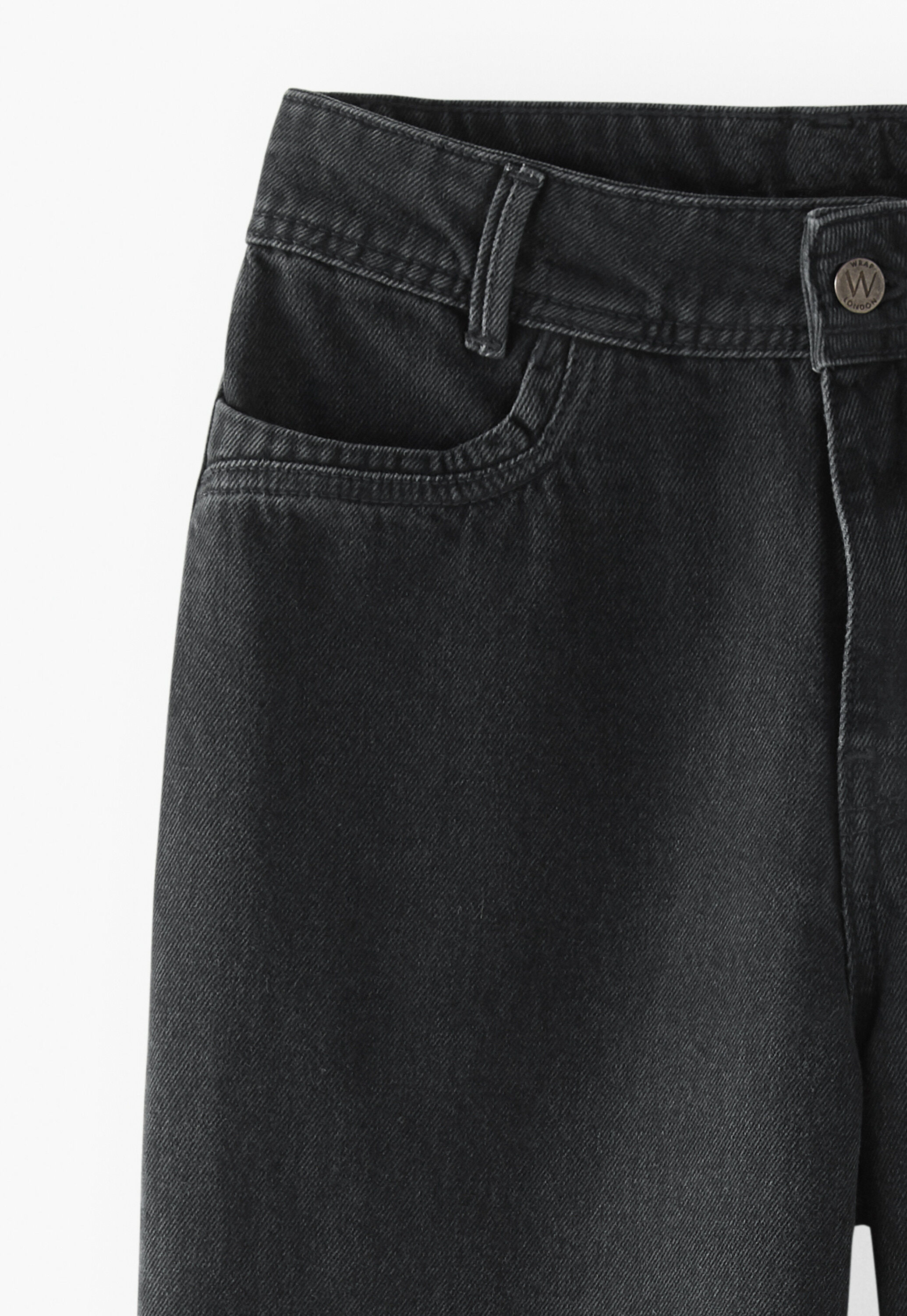 Mom Jeans, Schwarz, large