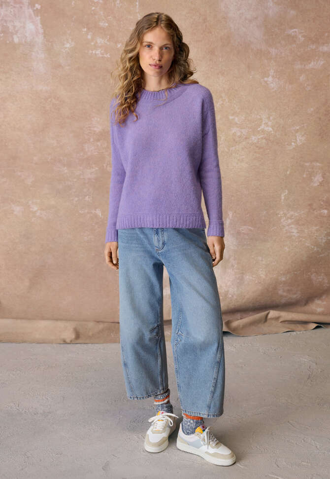 Strickpullover, Flieder, completeTheLook