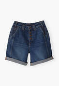 Shorts aus Denim, Mid-Vintage, webstill