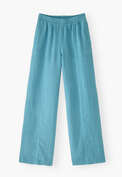 Entspannte Hose, Cerulean, webstill