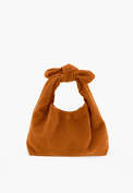 Tasche mit Knotengriff, Rost, webstill